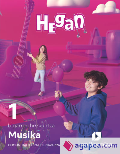 Musika. 1 bigarren hezkuntza. Hean. Comunidad Foral de Navarra