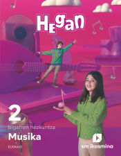 Portada de Musika. 2 bigarren hezkuntza. Hean. Euskadi