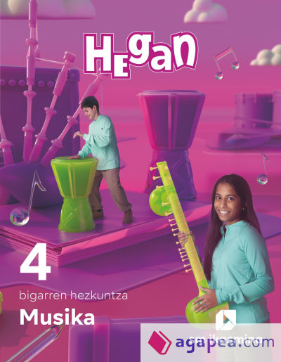 Musika. 4 bigarren hezkuntza. Hegan