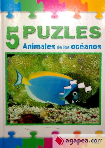 ANIMALES DE LOS OCÉANOS (5 PUZLES)