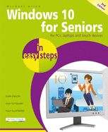 Portada de Windows 10 for Seniors in Easy Steps: Covers the April 2018 Update
