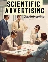 Portada de Scientific Advertising: A Foundational Text in The Field of Advertising