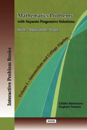 Portada de MATHEMATICS PROBLEMS WITH SEPARATE PROGRESSIVE SOLUTIONS