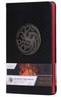 Portada de House of the Dragon: Targaryen Fire & Blood Hardcover Journal