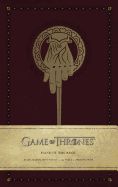 Portada de Game of Thrones: Hand of the King Hardcover Ruled Journal