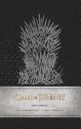 Portada de Game of Thrones: Iron Throne Hardcover Ruled Journal