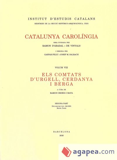 CATALUNYA CAROLINGIA 8;2