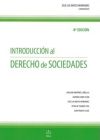 INTRODUCCIÓN AL DERECHO DE SOCIEDADES 4ª ED