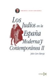 Portada de Los judíos en la España Moderna y Contemporánea II