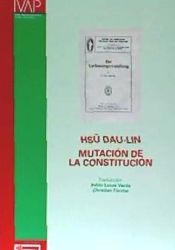 Portada de Mutación de la constitución