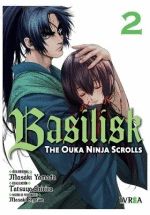 Portada de Basilisk: The Ouka Ninja Scrolls 02