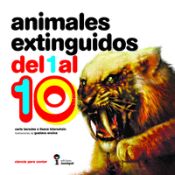 Portada de ANIMALES EXTINGUIDOS DEL 1 AL 10