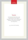 Ianula: An Account of the History and Development of the Lago Di Monterosi, Latium, Italy. Transactions, American Philosophical Society (Vol. 60, Part