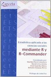 Portada de Estadística aplicada a las Ciencias Sociales con R y R-Commander