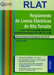 Portada de REGLAMENTO DE LINEAS ELECTRICAS DE ALTA TENSION