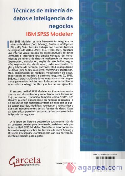 Técnicas de minería de datos e inteligencia de negocios : IBM SPSS Modeler