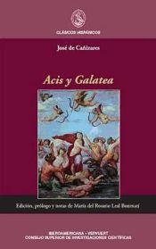 Portada de Acis y Galatea. Edición, prólogo y notas de María del Rosario Leal Bonmati