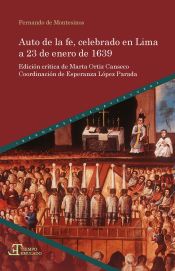 Portada de Auto de la fe, celebrado en Lima a 23 de enero de 1639