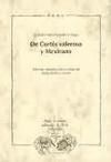 Portada de De Cortés valeroso, y Mexicana. Edición, introducción y notas de Nidia Pullés-Linares