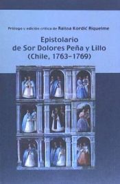 Portada de Epistolario de Sor Dolores Peña y Lillo (Chile, 1763-1769)