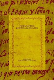 Portada de Poesía satírico-burlesca de Quevedo : estudio y anotación filológica de los sonetos