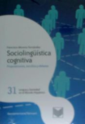 Portada de Sociolingüística cognitiva. Proposiciones, escolios y debates