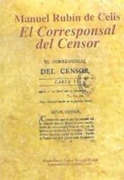 Portada de Manuel Rubín de Celis "El Corresponsal del Censor"