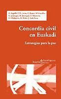 Portada de Concordia civil en Euskadi