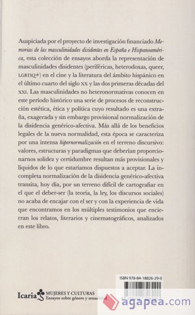 DISIDENCIA E HIPERNORMALIZACION: Ensayos sobre sexualidad y masculinidades