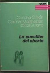 Portada de La cuestión del aborto