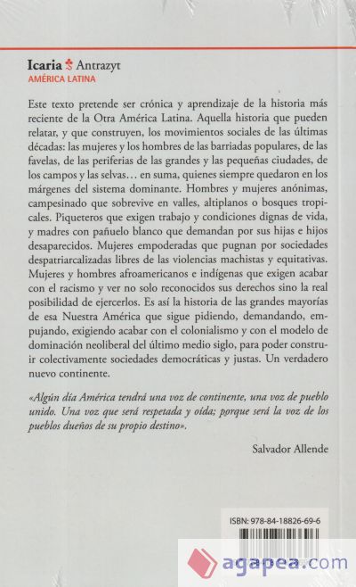 OTRA AMERICA LATINA, LA: Momentos y aprendizajes que cambian el mundo