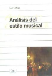 Portada de ANALISIS DEL ESTILO MUSICAL