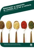 Portada de Elaboración y exposición de comidas en el bar y cafetería (Ebook)