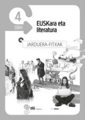 Portada de EKI DBH 4. Euskara eta Literatura 4. Jarduera Fitxak