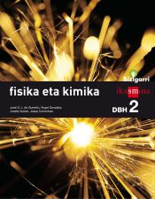 Portada de Fisika eta kimika. DBH 2. Bizigarri