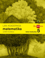 Portada de Matematika Lehen Hezkuntza 5