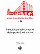 Portada de Il sociologo nel contrasto delle povertà educative (Ebook)