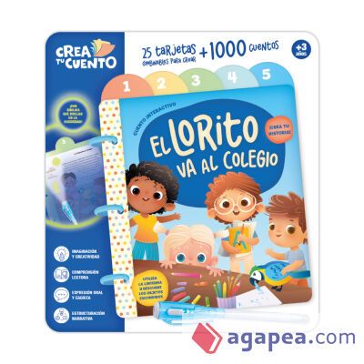 CREA TU CUENTO - EL LORITO VA AL COLEGIO