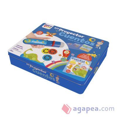 KIT PROYECTOR CUENTOS CAJA METALICA KIT PROYECTOR CUENTOS CAJA METALICA