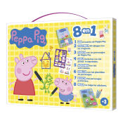 Portada de Ludum maletín 8 en 1 Peppa Pig