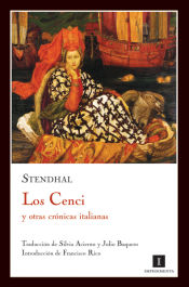 Portada de Los Cenci y otras crónicas italianas