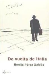 Portada de De vuelta de Italia