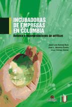 Portada de Incubadora de empresas en Colombia. Balance y recomendaciones de política (Ebook)