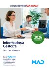 Informador/a Gestor/a. Test del temario. Ayuntamiento de C&oacute;rdoba