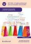 Ingl&eacute;s profesional para actividades comerciales. COMV0108 - Actividades de venta