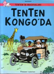Portada de Tintin 01/ Tenten Kongo da (turco)