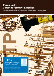 Portada de Tpc - ferrallado - contenido formativo específico