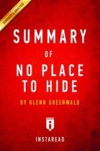 Portada de Summary of No Place to Hide (Ebook)