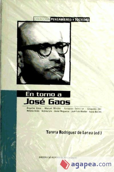 En torno a José Gaos