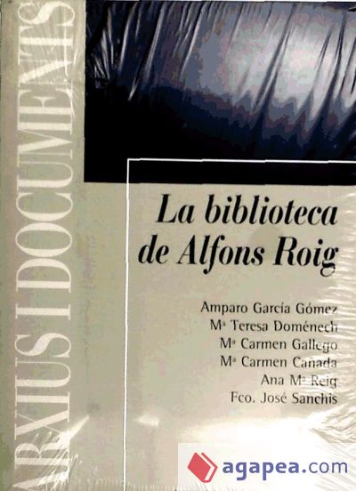 La biblioteca de Alfons Roig